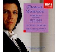 Lieder De Schumann, Beethoven, Grieg, Loewe, Franz Hampson, Bar. & Parsons, Piano