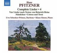 Lieder (Intégrale - Volume 4) – CD – NAXOS