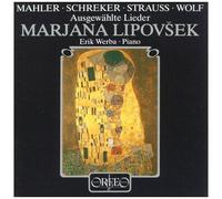 Lieder : Mahler, Schreker, Strauss, Wolf Lipovsek, Mezzo Et Werba, Piano
