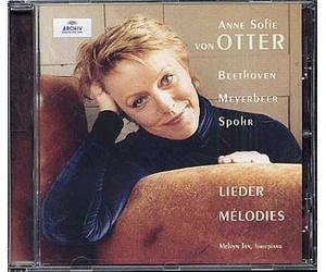Lieder & Melodies De Beethoven, Meyerbeer & Spohr Von Otter, Mezzo & Tan, Pianoforte