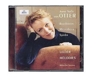 Lieder & Melodies De Beethoven, Meyerbeer & Spohr Von Otter, Mezzo & Tan, Pianoforte
