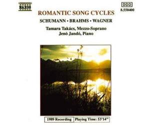 Lieder Pour Soprano De Brahms, Schumann & Wagner Takacs, Sop. & Jando, Piano