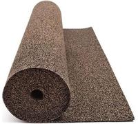Liège caoutchouc Isolation thermique et phonique Sous-couche 4mm x 1m x 10m pour tous les sols