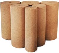 Liège en rouleau Isolation phonique et thermique Naturel 3 mm d'épaisseur 100x350 cm