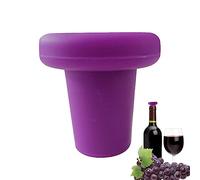 liège réutilisable en silicone - Joint dessus vin - Résistez à la température +240°C à -40°C Bouchon en verre réutilisable vin pour la catégorie comestible étanche Rianpesn