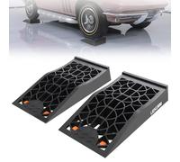 LIEKUMM Lot de 2 rampes de Voiture Robustes - 5 tonnes - Plateforme de Levage - Rail de Chargement pour Voitures et véhicules