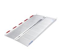 LIEKUMM Rampe de seuil de 120 cm Peut contenir jusqu'à 300 kg pour Fauteuil Roulant pour la Maison Les marches, Les escaliers, Les handicaps, Les Portes, Les fauteuils roulants