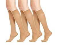 LIEMI ✅ Pompea Mi Bas Chaussettes Montantes en Microfibre 50 DEN Taille Unique (as4, alpha, one_size, regular, regular, Manila - 6 Paires)