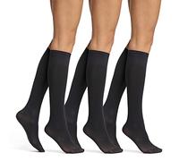 LIEMI ✅ Pompea Mi Bas Chaussettes Montantes en Microfibre 50 DEN Taille Unique (as4, alpha, one_size, regular, regular, Lava - 6 Paires)