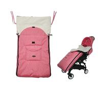 Liemuao Chancelière Universelle pour Bébé, Rose Sac de Couchage Bébé Hiver Chaud Imperméable Amovible Étanche Epaississement Chancelières pour Poussette Cosy Bébé Siège Auto Bébé