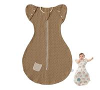 Liemuao Gigoteuse d'été pour Bébé Tog 0,5-100% Coton Gaze Respirant et Absorbant Sac de Couchage pour bébé, Gigoteuse d'été à Pieds Combinaison pour Naissance Garcon Fille 0-9 Mois (D, 0-3mois)
