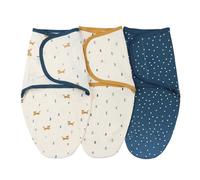 Liemuao Lot de 3 Sacs de Couchage pour Bébés, Couverture Emmaillotage Bebe 0-3 Mois, Ajustable Sac d'Emmaillotage en Coton Biologique Indispensable pour Nouveau-né Garçon et Fille (B)