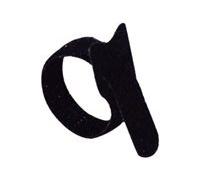 Lien auto-agrippant - 20 pcs - 310 x 16 mm - noir