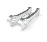 Lien D'abaissement pour Suzuki DRZ400 DRZ400E DRZ400S DRZ400SM 2000-2025 Kit De Biellettes De Descente Arrière pour Moto(Argent)