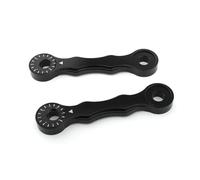 Lien D'abaissement pour Suzuki DRZ400 E S SM 2000-2017 Kit De Biellettes De Descente Réglables pour Moto(Le Noir)