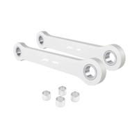 Lien d'abaissement pour Ya&MA&HA FZS600 pour FA&ZE&r 1998 1999 2000 2001 2002 Kit de Liaison de Suspension de Levier de Coussin arrière de Moto(Silver)