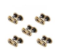 Lien de Boucle de chaîne de Moto 420 428 520 525 530 connecteur de Connexion de chaîne Lourde Lien de Joint Principal avec Serrure de chaîne à Joint torique (Color : 5pcs 525HV)