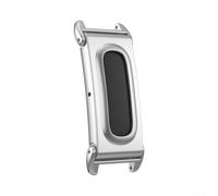 Lien de bracelet en acier de 14 mm pour Fitbit Air 14 mm (boîtier noir brillant interface 14 mm)