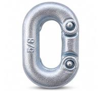 Lien de connexion, lien d'accouplement Hammerlock, connecteur chaîne en acier allié forgé G80, for gréement levage et remorquage robustes, assemblage rapide sécurisé capacité charge élevée(3/4 inch)