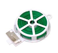 Lien de fixation en métal polyvalent de 50 m HLHome, Pour cuisine, bricolage, Attaches, Sac alimentaire, Sac de congélation, Bande d’attache 3pcs Green