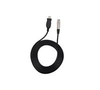 Lien de microphone Adaptateur Cordon XLR femelle vers USB MIC Link Ligne de câble noir