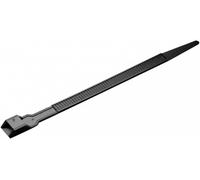 Lien serre-câbles noir nylon 66 - 100 pcs - 235 x 9 mm