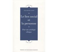 LIEN SOCIAL ET LA PERSONNE
