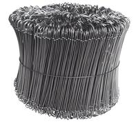 EDMA Lien à boucle recuit Ø 1,1 mm – 120 mm – 1000 pièces