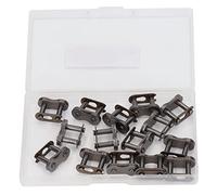 Liens de chaîne à rouleaux Set Links de connecteur de chaîne métallique 15pcs mini vélo de moto Racing Karting