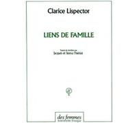 Liens de famille Clarice Lispector (Auteur)