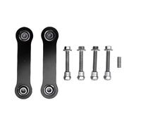 Liens d'extrémité de barre stabilisatrice de moto, stabilisateur en alliage d'aluminium haute résistance de remplacement pour Ryker 600 900 Rally Sport, Kit de 7 pièces (Noire)
