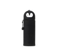 Legami - Trousse en silicone Kawaii 2-en-1 Pingouin - Noir et blanc