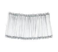 Windhager Lot de 150 fermoirs métalliques pour Fil Triple - 16 cm - Galvanisé - 07067
