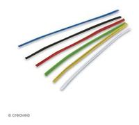 APLI Liens de fermeture pour sacs – Multicolores – 10 cm – 100 pièces