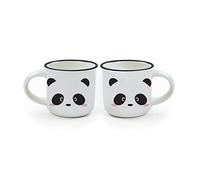 LEGAMI Liens Tasses de café, Multicolore, 5.5 x 5.5 x 5 cm Panda 5.5x5.5x5 cm Multicolore