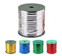 Liens torsadés en métal 2Roll Twist Wire Tie Multicolor Gift Packaging Wrap Ribbon Rope Food Bread Bag Clip Binding for Gift Packing(Color3)