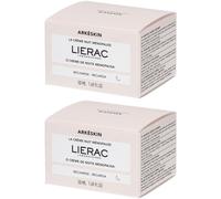 LIERAC Arkéskin La crème nuit ménopause recharge Crème De Nuit 2x50 ml