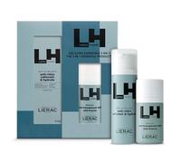 Lierac - Coffret Homme Fluide Anti-Âge Global & Déodorant Homme Offert - Soins 3-en-un Pour une Peau Raffermie et Hydratée - Tous types de Peaux - Edition Cadeau Fête des Pères