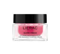Lierac - Glow Fresh - Crème Repulpante Éclat, Hydratation - Illumine et Repulpe la Peau - Crème Légère Peaux Normales à Sèches - Acide Hyaluronique, Tulipe, Squalane - Soin pour le Visage - 50ml