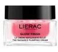 Lierac Glow Fresh – Crème Repulpante Éclat – Acide hyaluronique, tulipe, squalane – 50 ml