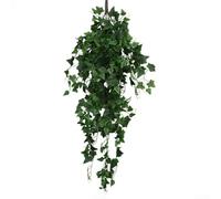 Lierre artificiel à suspendre au mur, 130 cm, vert artificiel, décoration pour la maison, le bureau, les événements de mariage, motif de feuilles réaliste, faible entretien du feuillage