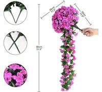 Lierre artificiel, décoratif pour balcon, 1pc