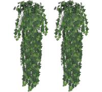 Lierre artificiel vert 90 cm 2 pièces