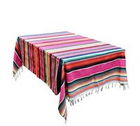 Liery Nappe Style Ethnique Couverture de Plage Coton Mexicain Indien Arc-en-ciel Tapisserie Tapis de Pique-nique