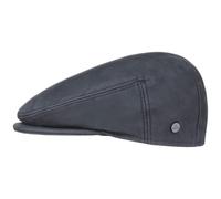 Lierys Casquette Plate Style Classique en Cuir veritable Made in Italy Unisexe Printemps Ete Automne Hiver