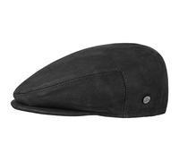 Lierys Casquette Plate Style Classique en Cuir veritable Made in Italy Unisexe Printemps Ete Automne Hiver