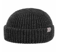 Lierys Costa Dockermütze Strick Bonnet Docker 100% Laine Vierge Made in Germany Unisexe Automne Hiver