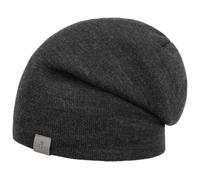 Lierys Fine Merino Long Beanie Bonnet Oversize 100% Laine Merinos Design Classique Made in Germany Unisexe Ete Hiver