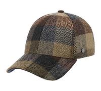 Lierys Herringbone Check Casquette de Baseball A Chevrons A Carreaux Multicolore Unisexe Automne Hiver