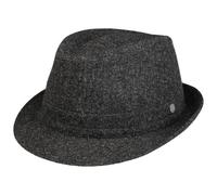 Lierys Shetland Wool Chapeau Trilby Laine Fabrique en Italie Homme Automne Hiver
